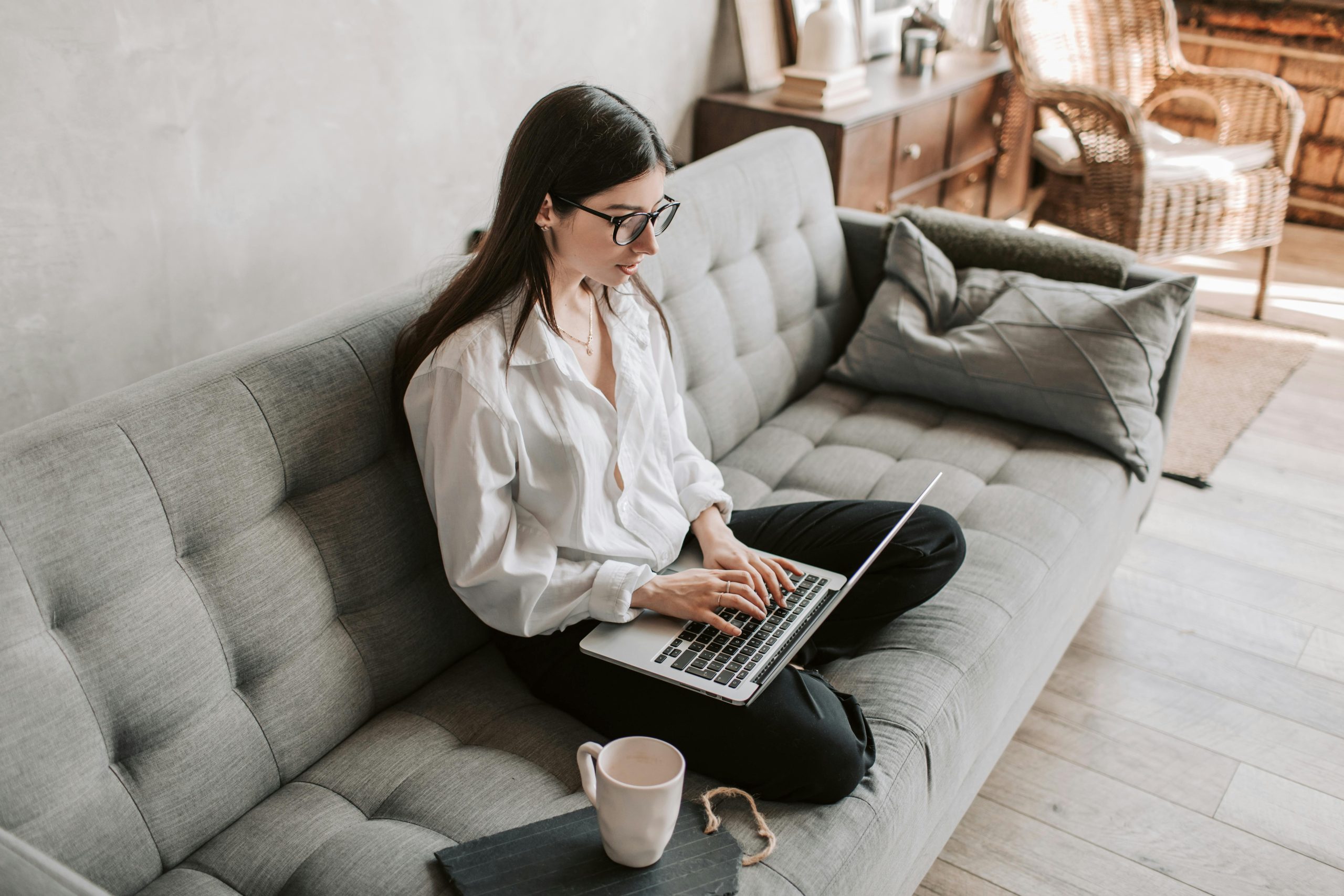 Women Reforming Her Remote Auditing Job
